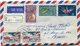 NOUVELLES HEBRIDES LETTRE RECOMMANDEE PAR AVION DEPART VILA 7-9-68 NEW HEBRIDES POUR LA FRANCE - Storia Postale