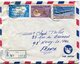 NOUVELLES HEBRIDES LETTRE RECOMMANDEE PAR AVION DEPART PORT- VILA 15-4-69 NOUVELLES HEBRIDES POUR LA FRANCE - Briefe U. Dokumente