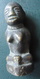 FEMME ACCROUPIE ENTRAVEE - KONGO - Bronze Massif (cire Perdue) - Art Africain