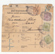 Post-Begleitadresse Italian Indirizzo Postale Accompagnatorio Stationery 1896 Imst To Pakrac B180910 - Briefe U. Dokumente