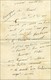 Càd ARMEE DU RHIN / Qr Gl 3e CORPS 2 AOUT 70 Sur Lettre Avec Texte Pour Le Maine Et Loire. - TB. - R. - War 1870