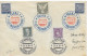 TCHECOSLOVAQUIE - 1936 - ENVELOPPE Avec OBLITERATION SPECIALE BICOLORE De PRAGUE + LITOMERICE - Lettres & Documents
