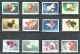 China Chine Cina 1960,  FISH, FULL SET, Mi 534-545, PERFECT CONDITION - OG MNH ** - Nuovi