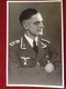 Foto AK Portrait WW2 Soldat Mit Uniform Luftwaffe Reichsadler Hakenkreuz Ca. 1943 - Uniformen