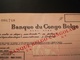 Banque Du Congo Belge Chèque Avec Surcharge Banque Belgo - Congolaise  Janvier 1960 - Historical Documents