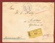 Infla Reco Brief 24/1/1919 Kaaden - Heidelberg: MARKENLOS 2 Scan - Cartas & Documentos
