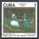 Cuba 1989. Scott #3173 (U) Painting, Familiar Scene, By Antoine Faivre - Used Stamps