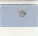 Covilha To Porto, 25r Su Cover. Annullo A Sbarre + Cartella Covilha, Arrivo Al Verso. 1873 - Cartas & Documentos