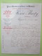 -facture Document - Vins Du Roussillon, Quina,GENTIANE Henri Marty à Perpignan (66)>>Prémery (Nièvre) 26/08/1902 - 1900 – 1949