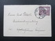 CSSR 1919 Nr. 28 EF Stempel Tannwald - Schumburg Und Rückseitig Stempel Konvent Der Hedwigschwestern - Lettres & Documents