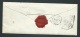 Lettre De Saint Petersbourg De 1857 Pour La France Aus Russland Encadré En Rouge , Taxe Manuscrite -  Bb15808 - ...-1857 Prephilately