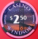 2.50 Casino Chip. Northern Belle, Ontario, Canada. M81. - Casino