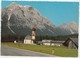 Leutasch, Kirchplatzl Gegen Hohe Munde, 2662 M, Tirol, Austria, 1983 Used Postcard [21798] - Leutasch
