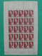 FEUILLE COMPLETE NEUF ** De 25 TIMBRES N° 732 MARIANNE DE GANDON 50F - Full Sheets