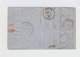 Sur Lettre Timbre Helvetia Assise 30 C. Outremer. CAD Carouge 1871. Cachet PD. (664) - Marcophilie