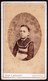 VIEILLE PHOTO CDV - ENFANT AVEC CROIX -- PHOTO LAGAST OSTENDE - Oud (voor 1900)
