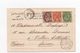 !!! PRIX FIXE : ALEXANDRIE, BEL AFFRANCH TRICOLORE TYPE BLANC SUR CPA DE 1903 - Cartas & Documentos