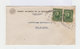 Sur Enveloppe Paire De Timbres République D'Haïti 5 C. Verts. CAD Haïti 1936. (673) - Haiti