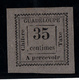GUADELOUPE - TAXE N° 11 - 35c GRIS - BELLES MARGES - SANS GOMME. - Postage Due