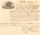 1844 Brief Aus Triest Nach Constantinople Mit Schiffsbeförderungspapier Vom Kapitän Unterschrieben - ...-1858 Prephilately