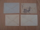 LOT DE 4 ENVELOPPES 1950 1949 - Lettres & Documents