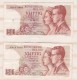 Belgique 2 Billets 50 Francs 16. 05 1966 - 50 Francos