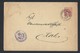 20de,Stamp Envelope. The Mail Passed In 1893. Oberndorf Am Neckar. Württemberg - Other & Unclassified