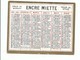 Calendrier Publicitaire 1931 -encre MIETTE Pour Le Bureau Et Le Stylo 8/ 6 Cm - Petit Format : 1921-40