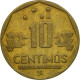 Monnaie, Pérou, 10 Centimos, 1994, Lima, TTB, Laiton, KM:305.1 - Pérou