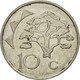 Monnaie, Namibia, 10 Cents, 1996, Vantaa, TTB, Nickel Plated Steel, KM:2 - Namibie