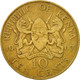 Monnaie, Kenya, 10 Cents, 1967, TB+, Nickel-brass, KM:2 - Kenia
