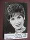 CPA CPSM PHOTO ARTISTE Femme LUCE KLEIN Chanteuse Auteur Compositeur Interprete Française 1960 RARE Dédicacée Autographe - Artistes