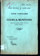 Cours D'artillerie, MUNITIONS, Rédigé Par Le Capitaine D'artilleri. Nimes, Mars 1941. Obus, Fusées, Detonateur, Annexes - Français