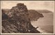 Castle Rock, Lynton, Devon, C.1930s - Photochrom Postcard - Lynmouth & Lynton
