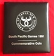 Papua New Guinea 50 Toea 1991 "South Pacific Games" In Kit UNC - Papua New Guinea