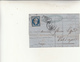 Opinal To Vosges Cover 1857 Apres Le Depart In Cartella - 1853-1860 Napoleone III