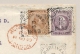 Nederlands Indië - 1899 - 10 Cent Hangend Haar Op R-Envelop G3  Van VK BANJOEWANGI Naar Bucks / UK - Nederlands-Indië