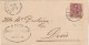 CARTOLINA 1901 CON CENT.10 DECENTRATO TIBRO SEREGNO DESIO (Z1180 - Storia Postale