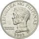 Monnaie, Philippines, 10 Sentimos, 1992, TTB, Aluminium, KM:240.2 - Philippines
