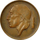 Monnaie, Belgique, Baudouin I, 50 Centimes, 1966, TTB, Bronze, KM:148.1 - 50 Centimes
