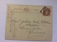 GB - Victoria Postal Stationary Card - Halifax Squared Circle To Rodchdale - 1896 - Briefe U. Dokumente