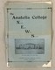 TURKEY  GREECE  THE ANATOLIA COLLEGE NEWS   SALONIQUE  NR. 4-5   1930. - History