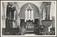 Interior, St Peter's Church, Dyrham, Gloucestershire, 1967 - RP Postcard - Other & Unclassified