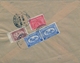 1953 , ARABIA SAUDITA , SOBRE CIRCULADO ENTRE JEDDAH Y BOMBAY , LLEGADA , CORREO AÉREO - Arabia Saudita