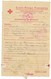 Delcampe - 8 Documents Croix-Rouge 1943/1944 - AOF DAKAR, MAROC... - Croix Rouge