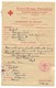 Delcampe - 8 Documents Croix-Rouge 1943/1944 - AOF DAKAR, MAROC... - Croix Rouge