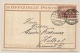 Deutsches Reich - 1919 - 1Mk Reichspostamt Mi 94 On Special Postcard From Weimar To Halle - Brieven En Documenten