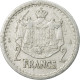 Monnaie, Monaco, Louis II, 2 Francs, 1943, Poissy, TTB, Aluminium - 1922-1949 Louis II