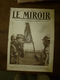 1918 LE MIROIR :Lacher De Pigeons-de-guerre;Labo Armée Belge;Nos Zouaves;Les AMEX;Les Sculptures De Crépy-en-Valois;etc - French