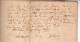 1891 Document Alsace-Lorraine 4 Pages. - Unclassified